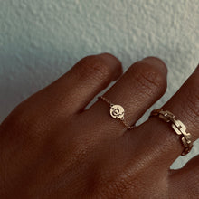 Load image into Gallery viewer, Tiny Gold Coin Arabic Spirit Name, Ring