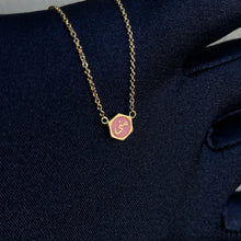 Load image into Gallery viewer, Mona Pink Enameled , Arabic Spirit Name