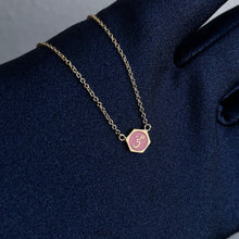 Load image into Gallery viewer, Mona Pink Enameled , Arabic Spirit Name