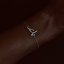 Load image into Gallery viewer, Bader Arabic Spirit Name, VS Full Diamonds White Gold