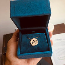 Load image into Gallery viewer, Your Zodiac Portrait Necklace in Gold