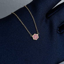 Load image into Gallery viewer, Mona Pink Enameled , Arabic Spirit Name