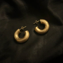 Load image into Gallery viewer, Satin Hoops
