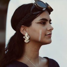 Load image into Gallery viewer, Silver J's Earrings
