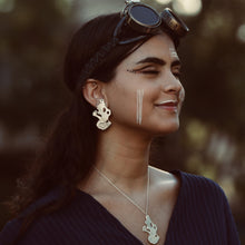 Load image into Gallery viewer, Silver J's Earrings
