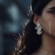 Load image into Gallery viewer, Silver J's Earrings
