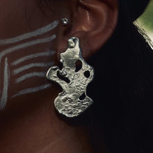 Load image into Gallery viewer, Silver J's Earrings
