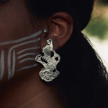 Load image into Gallery viewer, Silver J's Earrings
