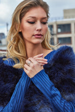 Load image into Gallery viewer, Double Blaze Ring, Silver
